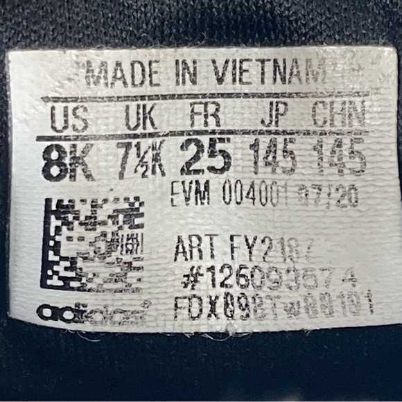 adidas Swift Run X Running Shoes FY2187 Athletic Sneakers Black Toddler 8 - Picture 9 of 9